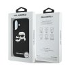 Karl Lagerfeld KLHMP16SSKCHPPLK iPhone 16 6.1 czarny/black hardcase Silicone Double Heads Print MagSafe